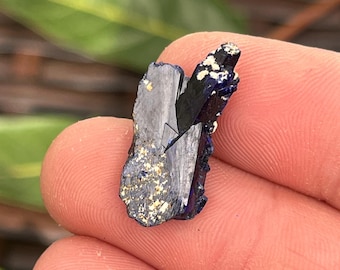 Raw Azurite Crystal from Morocco | Deep Blue Azurite for Intuition & Inner Vision | Natural Healing Crystal, Collectible Mineral