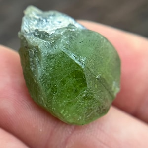 Large Terminated Peridot Crystal 6.6g | Green Peridot Specimen, Natural Peridot, Raw Peridot, Peridot Gemstone, Peridot Stone