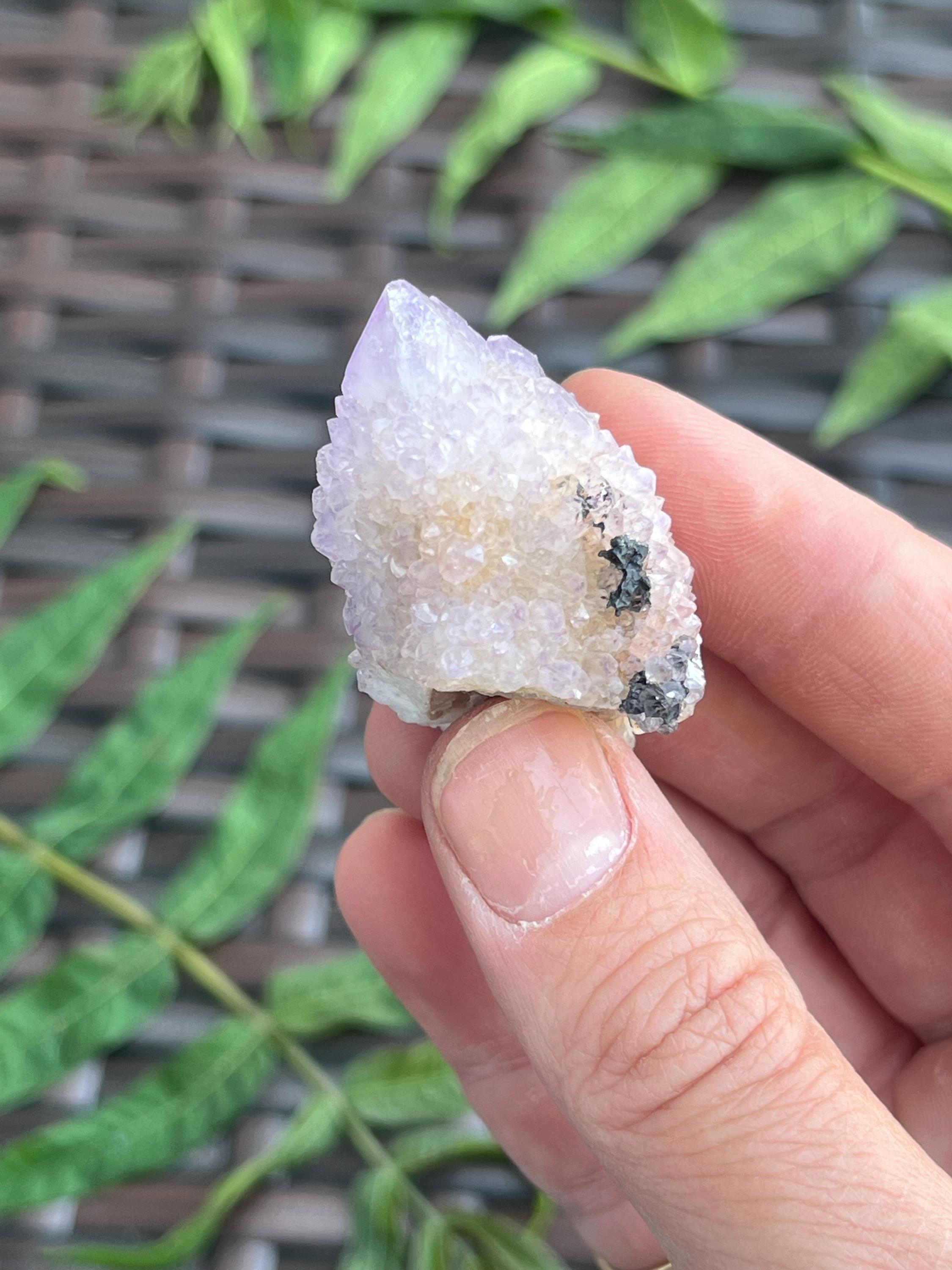 アメトリンスピリットクォーツポイント：南アフリカ産アメジスト