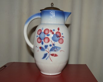 Brocca in ceramica tedesca Art Déco degli anni '20. Design Spritdekor