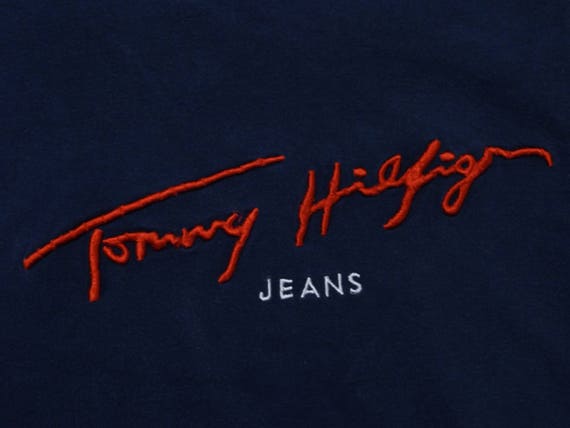 90 s Tommy Tommy Tommy Jeans T-shirt /Tommy Hilfiger sort broderie Hip Hop Rap unisexe taille M fe532a 90 s Tommy Tommy Tommy Jeans T-shirt /Tommy Hilfiger sort broderie Hip Hop Rap unisexe taille M fe532a