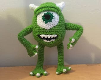 Amigurumi Mike Wazowski - Monsters Inc