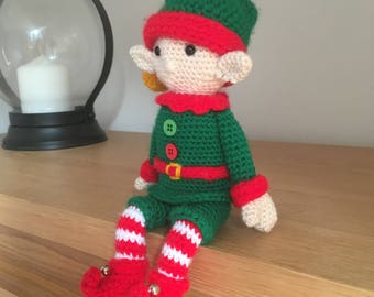 Amigurumi Sitting Elf