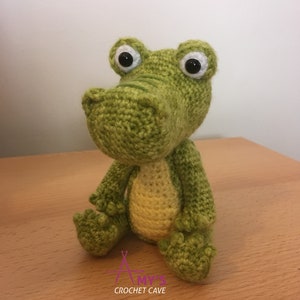 Albert the Amigurumi Crocodile