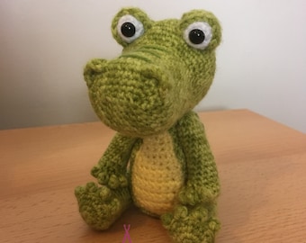 Albert the Amigurumi Crocodile