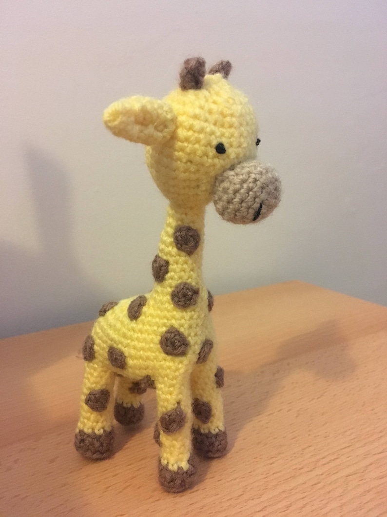 Amigurumi Standing Giraffe Pattern - Etsy
