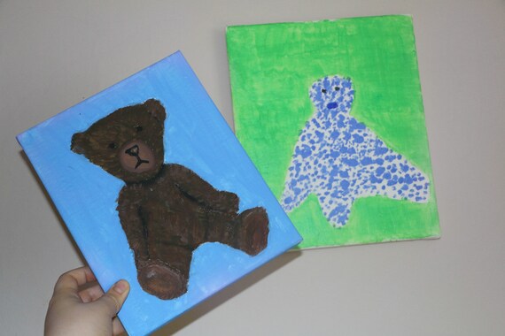 teddy bear portraits