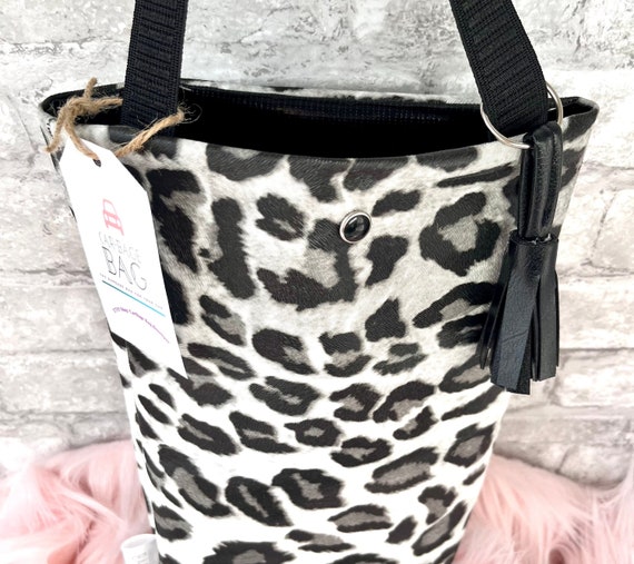 Snow Leopard Car Trash Can, Car Accessories for Women, Cute Car Decor,  Cheetah Car Decor, Car Garbage Bag, Truck Accessories, Car Storage 