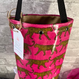 Leopard Car Trash Can, Pink Car Accessories, Car Decor, Car Accessories for Women, Cheetah, Teen, Car Storage Bin, Truck Decor, SUV, Car