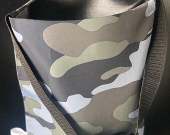 Blue Green Camouflage Car Accessories, garage bag, Camo Car,l, Car Trash Can, New Car, Car Caddy, Clean Car Accessories