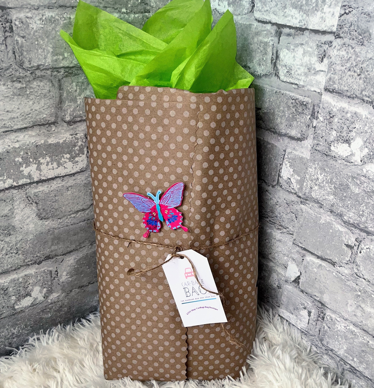 Leopard Car Trash Can Snow Leopard Car Accessories Car Etsy