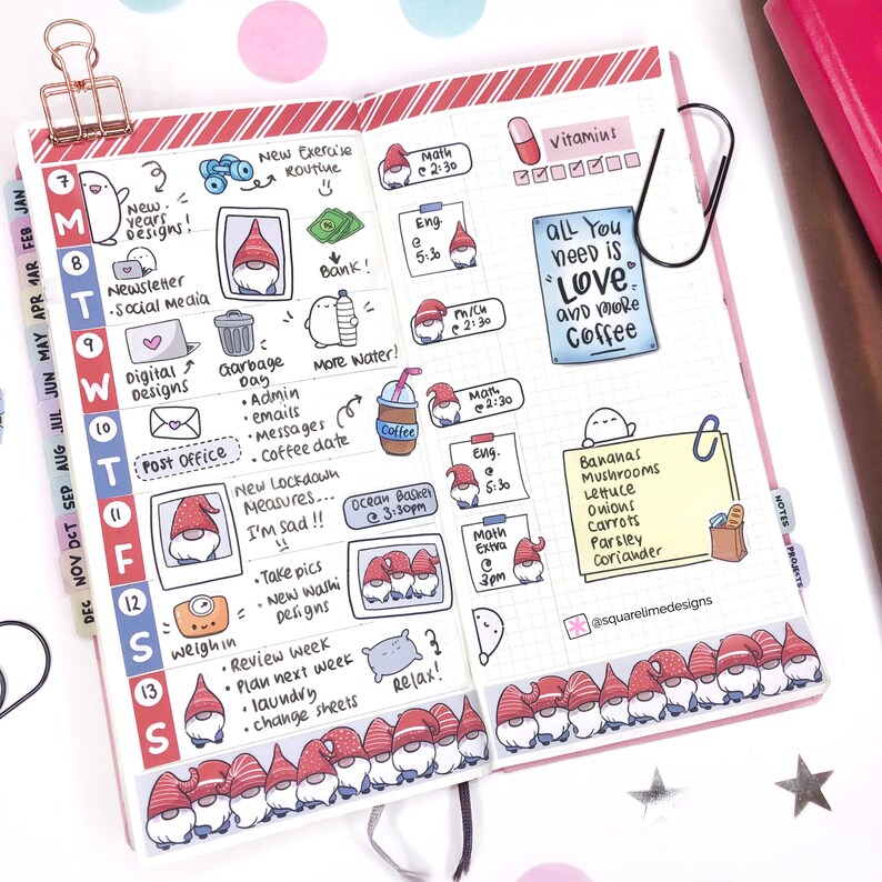 Hobonichi Weeks Printable Sticker Kit 30 Featuring Cute Etsy hobonichi-weeks-printable-sticker-kit-30-featuring-cute-etsy