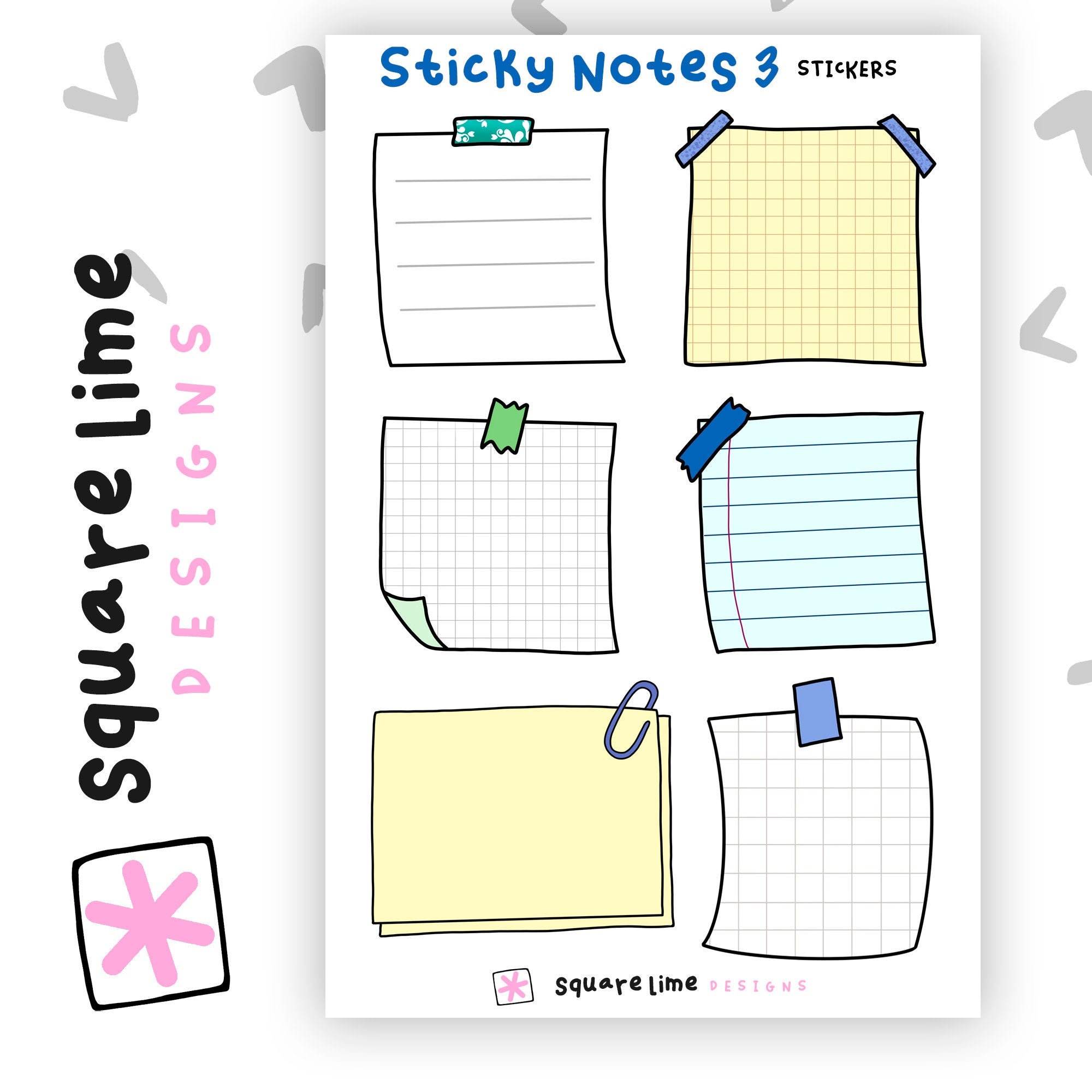 Note stickers deals