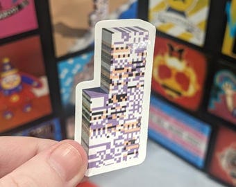 MissingNo. | Fan Art | Glossy Sticker