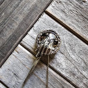 The Hand - Luxury Handmade Artisan Lapel Pin