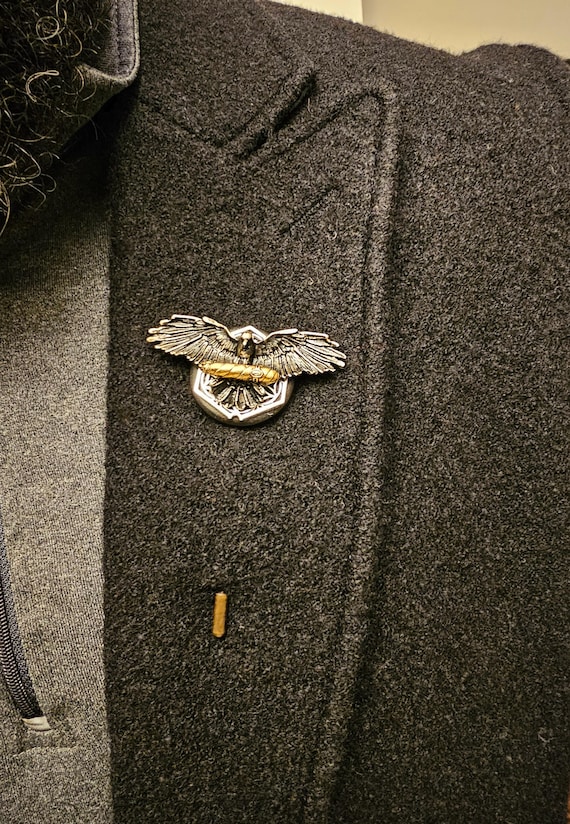 Eagle(tistic) II - Luxury Handmade Artisan Lapel Pin