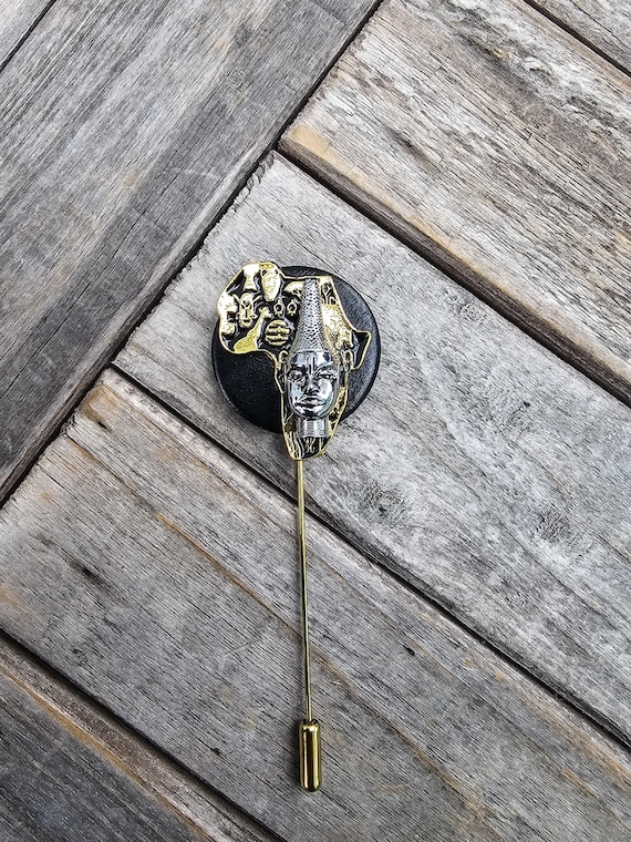 Queen Mother (Queen Idia) - Luxury Handmade Artisan Lapel Pin