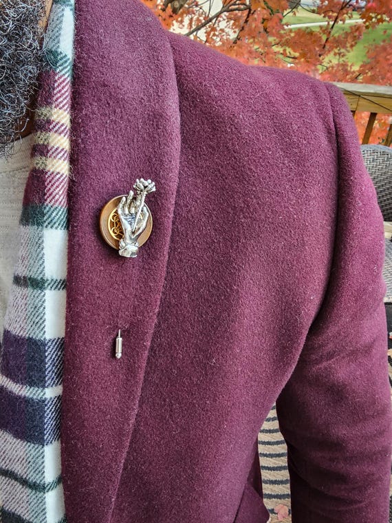 Growth Mindset - Luxury Handmade Artisan Lapel Pin