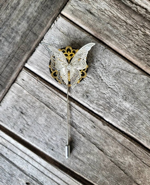 Transformation - Luxury Handmade Artisan Lapel Pin