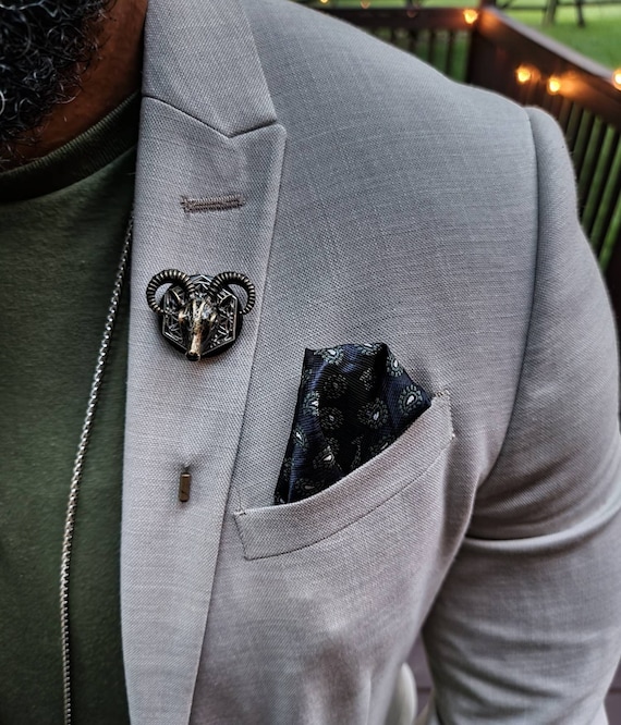 G.O.A.T. - Luxury Handmade Artisan Lapel Pin