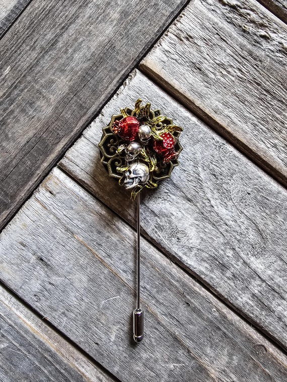 Persephone's Plight - Luxury Handmade Artisan Lapel Pin