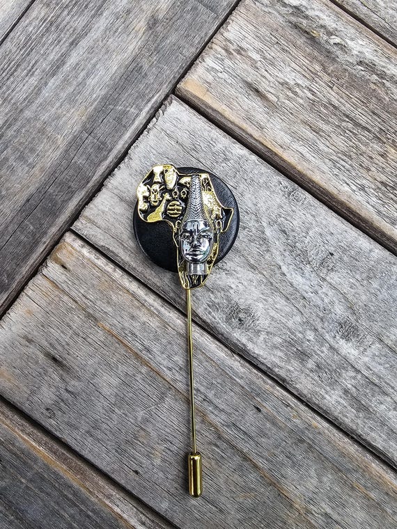 Queen Mother (Queen Idia) - Luxury Handmade Artisan Lapel Pin