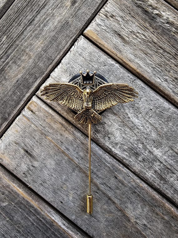 Height of Prominence - Luxury Handmade Artisan Lapel Pin