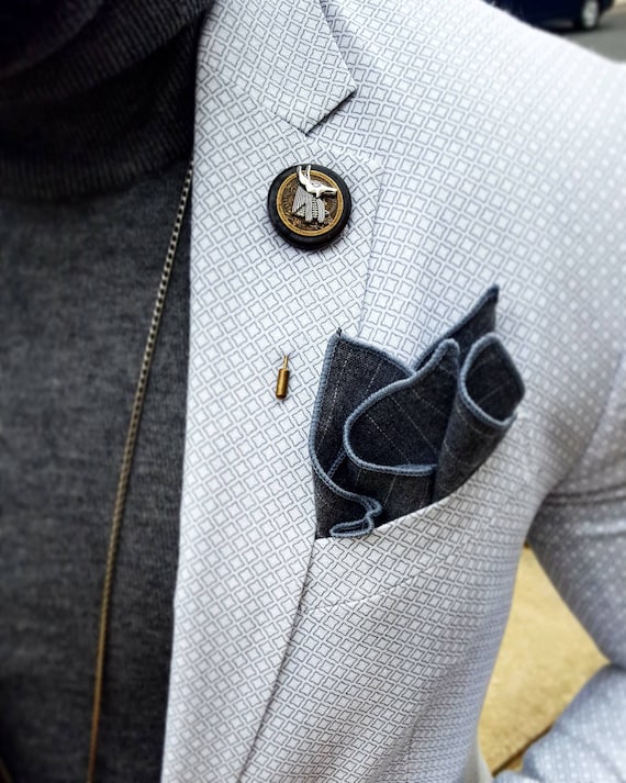 Anubis - Luxury Handmade Artisan Lapel Pin