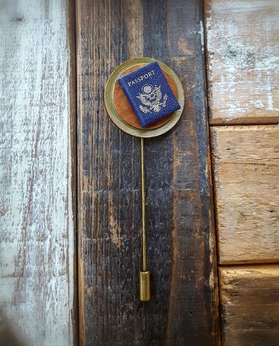 Journey- Luxury Hand Made Artisan Lapel Pin