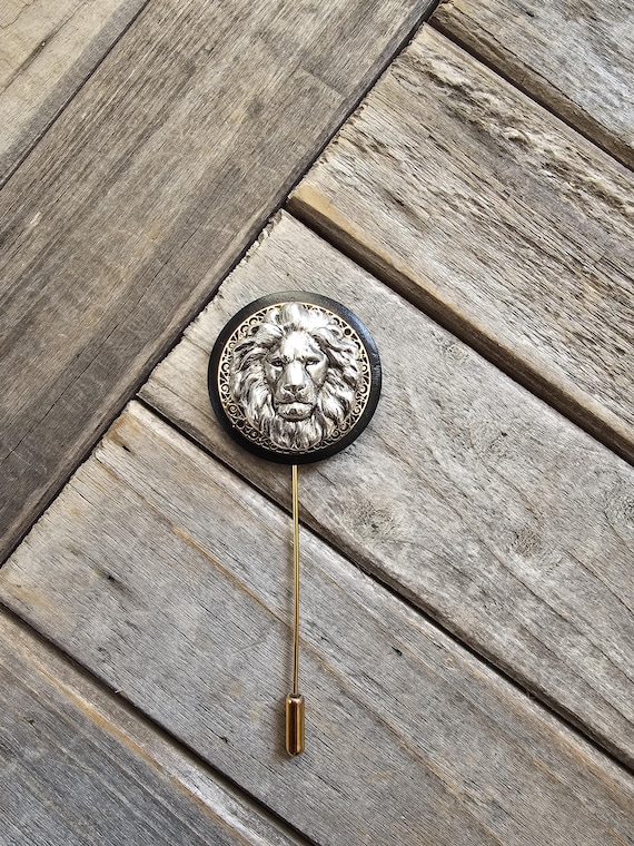 King II - Luxury Handmade Artisan Lapel Pin