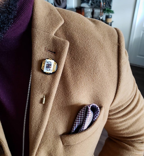 King Of The Deck-Luxury Hand Made Artisan Lapel