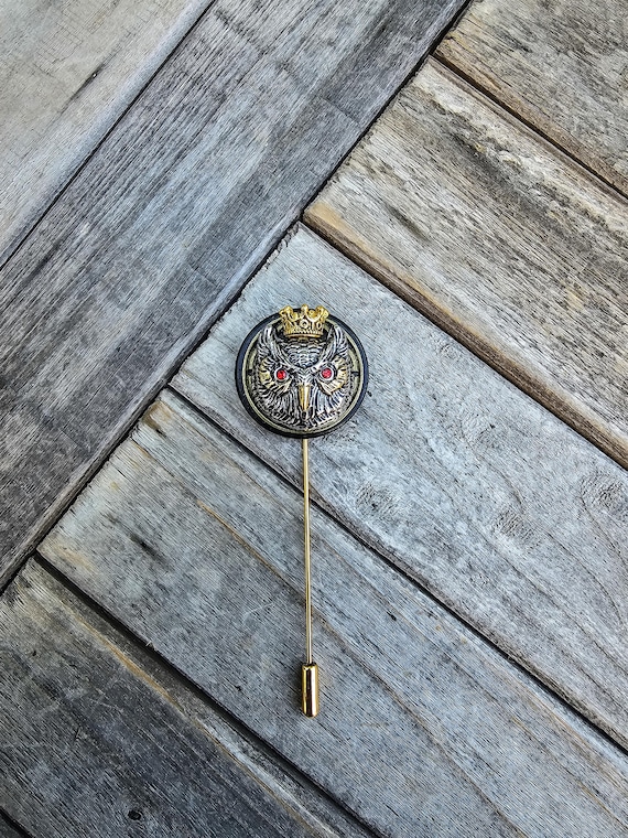 Nocturnal - Luxury Handmade Artisan Lapel Pin