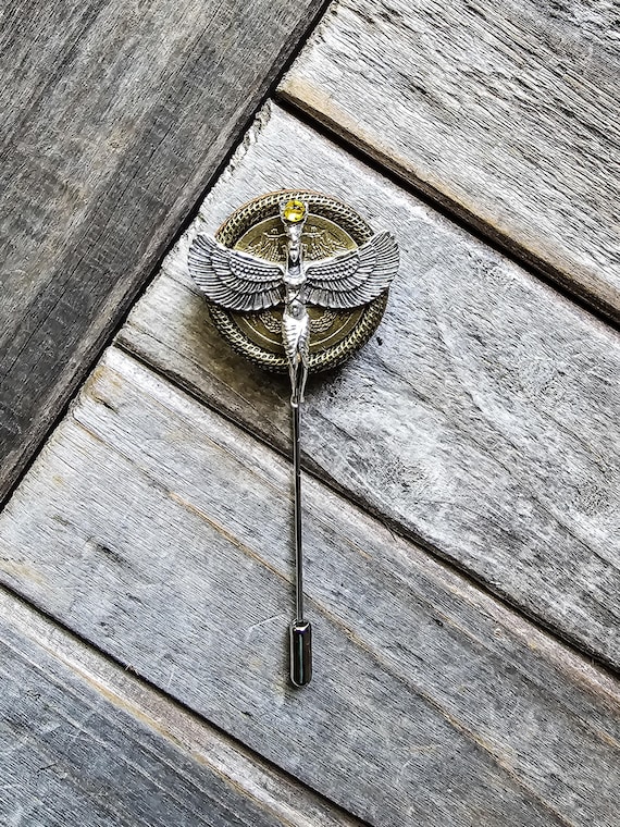 Isis Papers (Moon Goddess) - Luxury Handmade Artisan Lapel