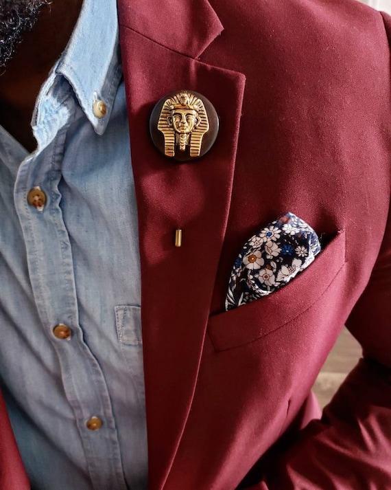 Pharaoh - Luxury Handmade Artisan Lapel Pin