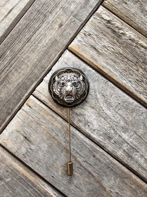 The Sovereign - Luxury Handmade Artisan Lapel Pin