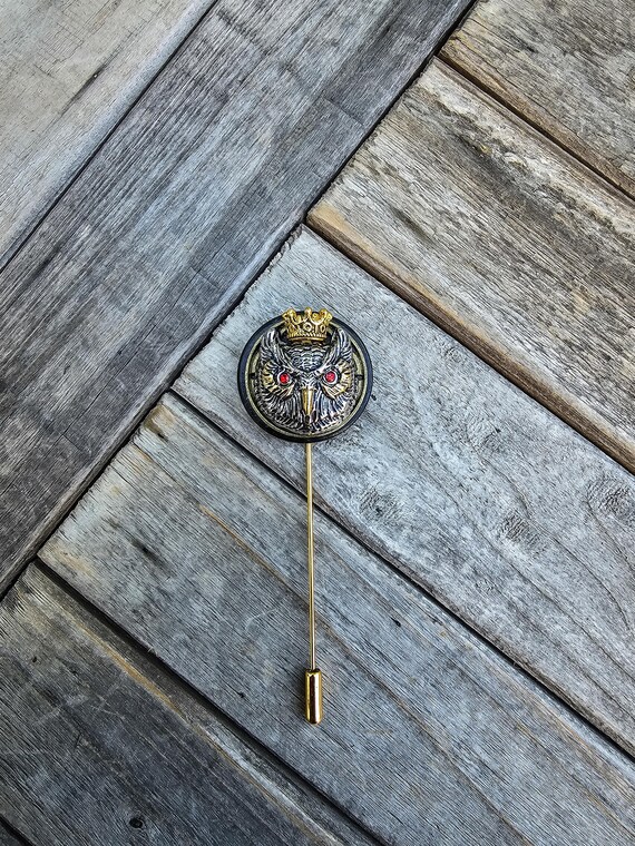 Nocturnal - Luxury Handmade Artisan Lapel Pin