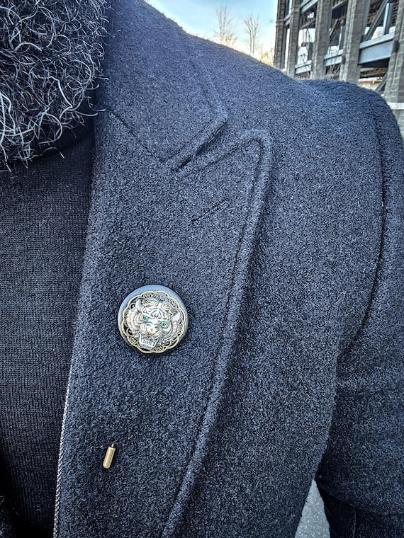 The Sovereign - Luxury Handmade Artisan Lapel Pin