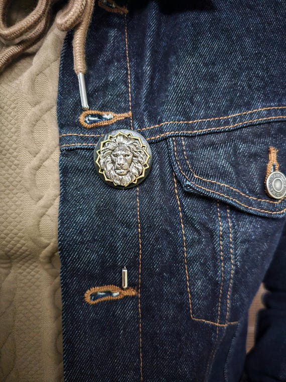 King II - Luxury Handmade Artisan Lapel Pin