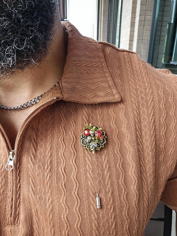 Persephone's Plight - Luxury Handmade Artisan Lapel Pin