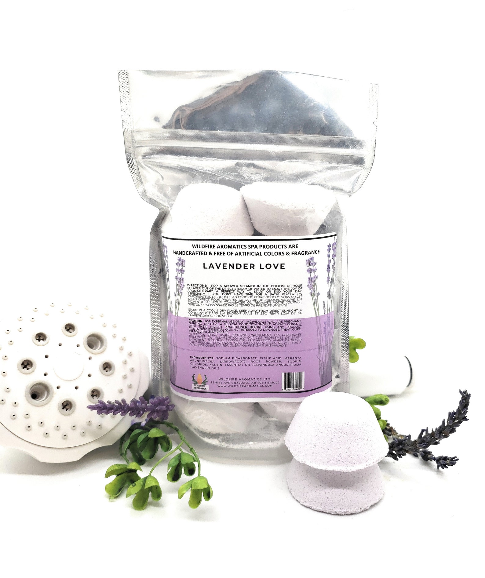 Lavender Shower Steamer Bombs 10 tablets aromatherapy for Etsy