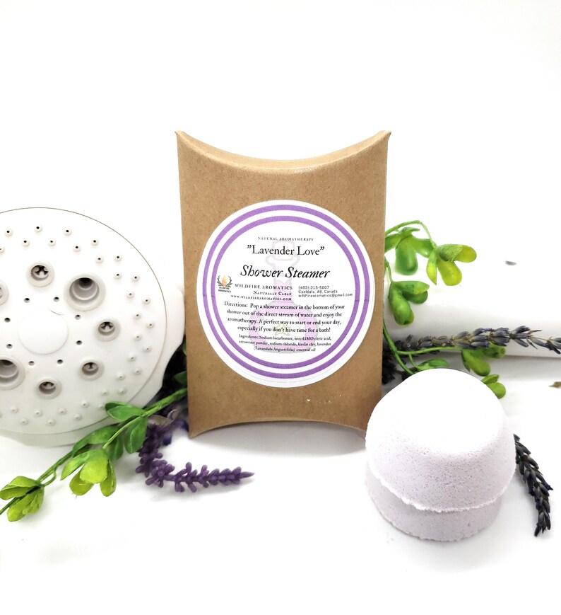 Shower steamer tablet gift set of 6 scents essential oil bath Etsy