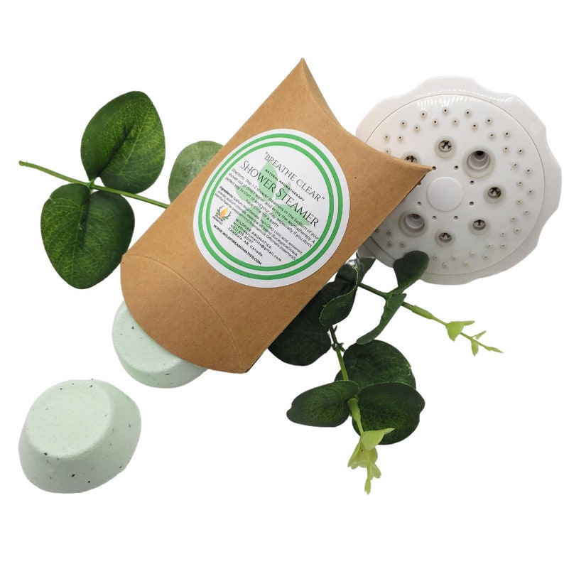 Shower steamer tablet gift set of 6 scents essential oil bath Etsy