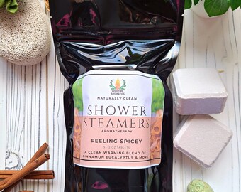 eucalyptus shower steamers aromatherapy shower bombs, get well soon care package for women, relaxation gifts for, easter basket stuffer idea