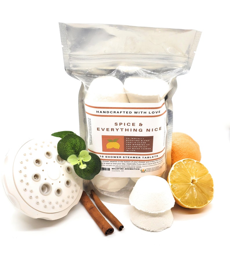 Shower steamer tablet 10 pack essential oil back to school Etsy