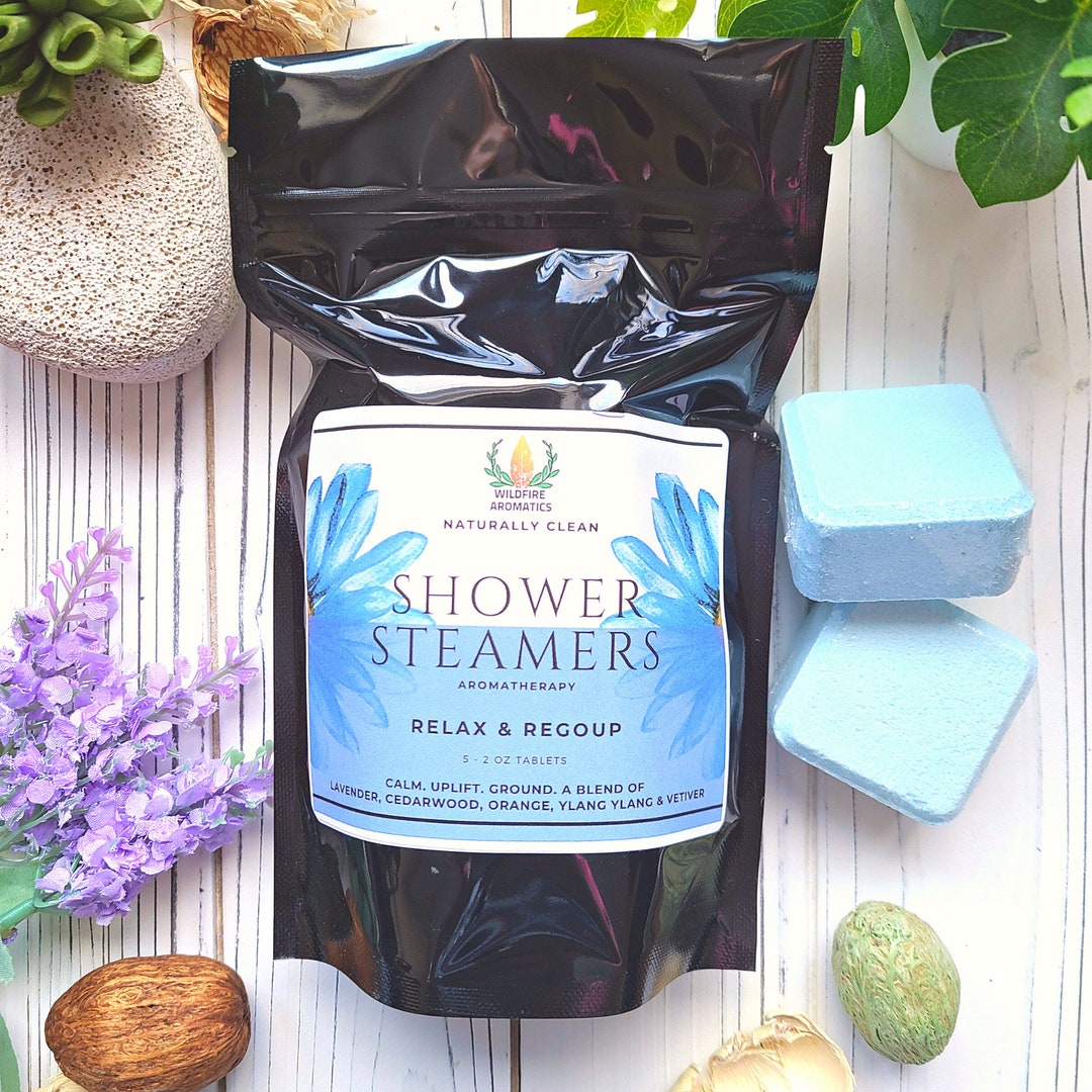 Shower Steamer Tablets for Stress Relief Relaxation Birthday Etsy