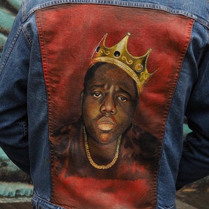 biggie smalls denim jacket