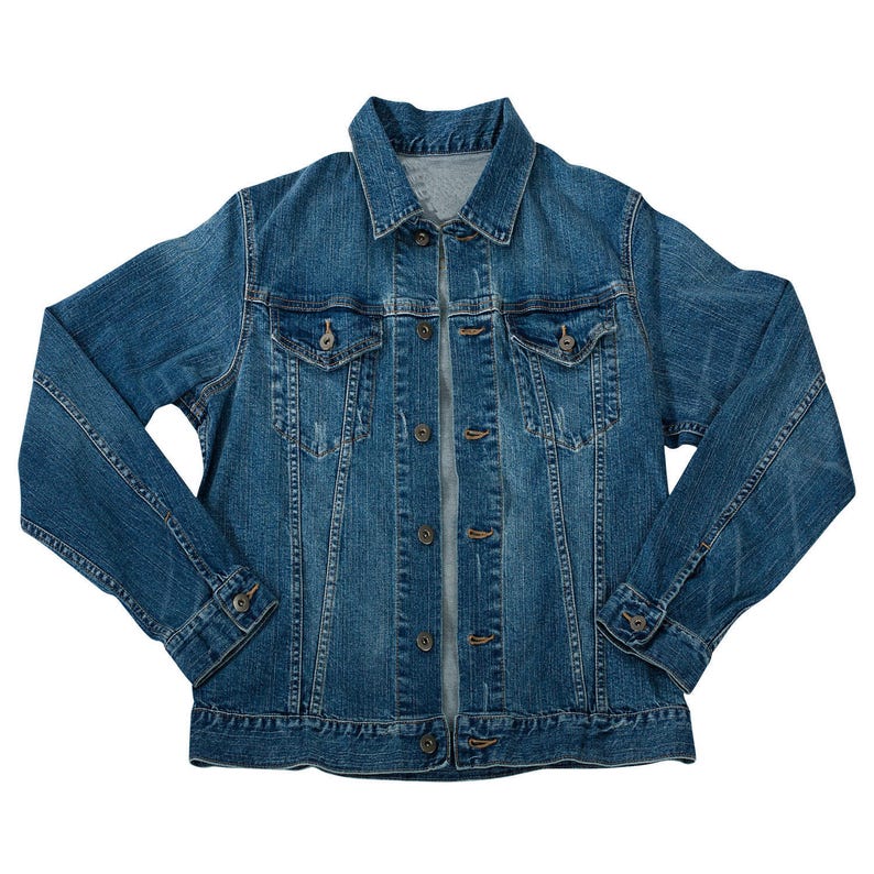 Notorious BIG Hand Painted Denim Jacket Biggie Smalls Etsy