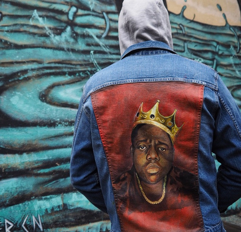 biggie smalls denim jacket