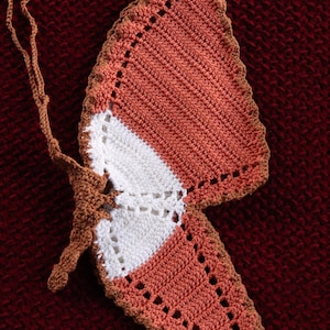 Crochet Butterfly top pattern image 3