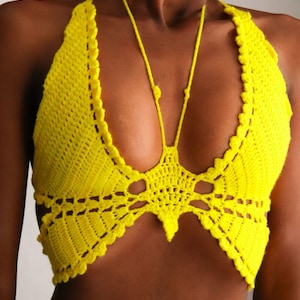 Crochet Butterfly Top Pattern! Crochet bralette| Easy crochet top | Beginner friendly crochet butterfly top| Butterfly crochet top